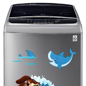 Decal dán tường Decal trang trí máy giặt số 13 Decal dán tường Decal trang trí máy giặt số 13